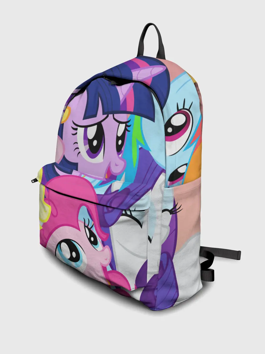 Рюкзак джинсовый / МАЛЕНЬКИЕ ПОНИ