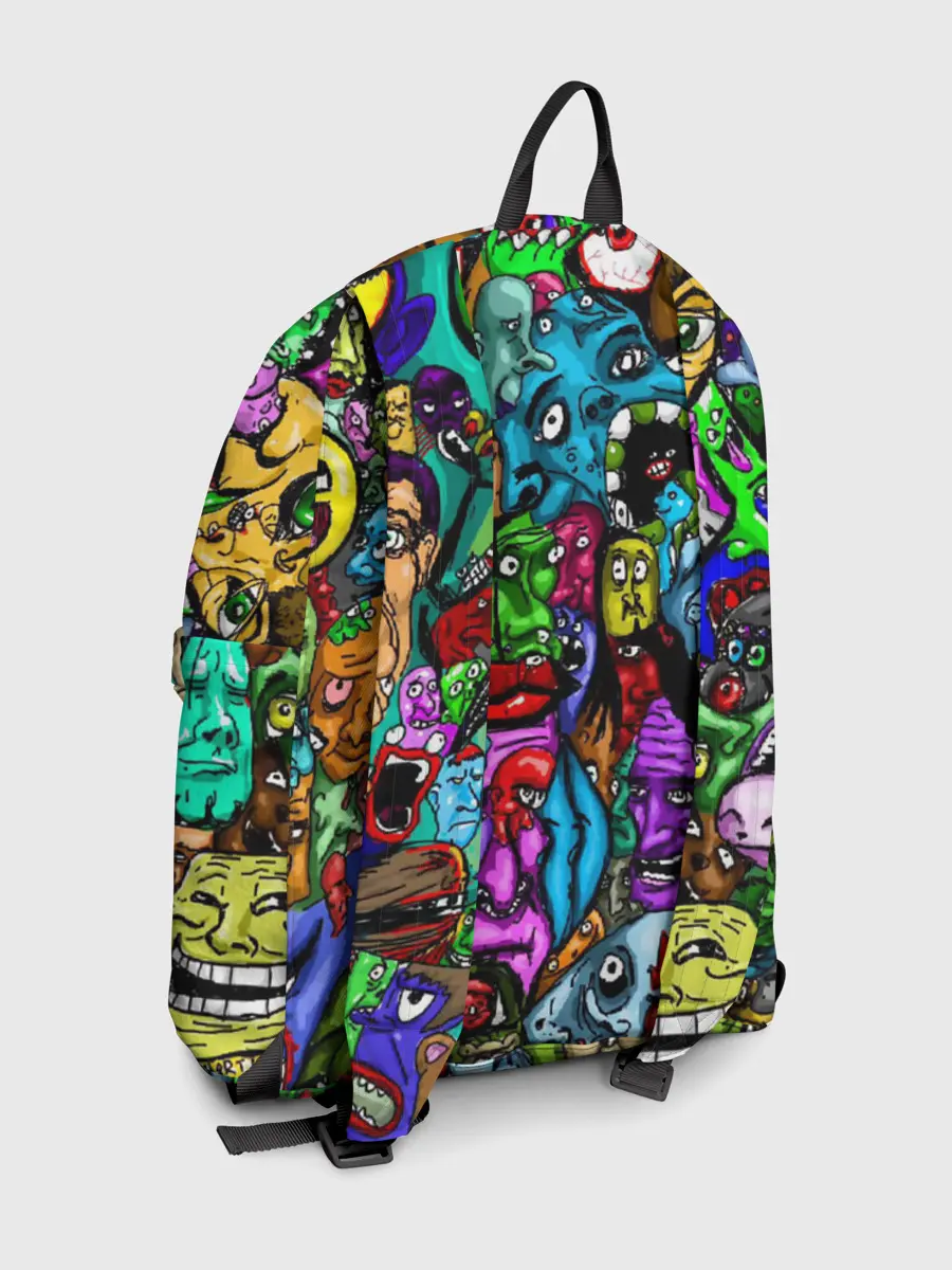 Рюкзак джинсовый / МЕМЫ