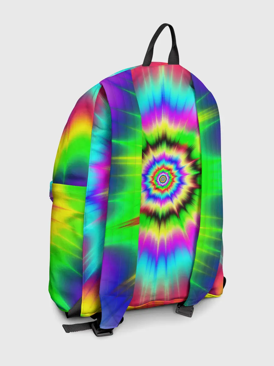 Рюкзак джинсовый / ОПТИЧЕСКИЙ УЗОР