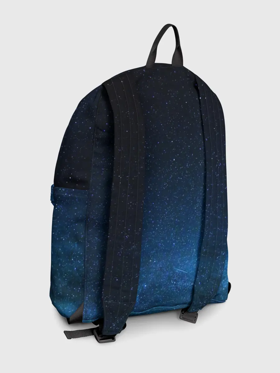 Рюкзак джинсовый / люди в черном