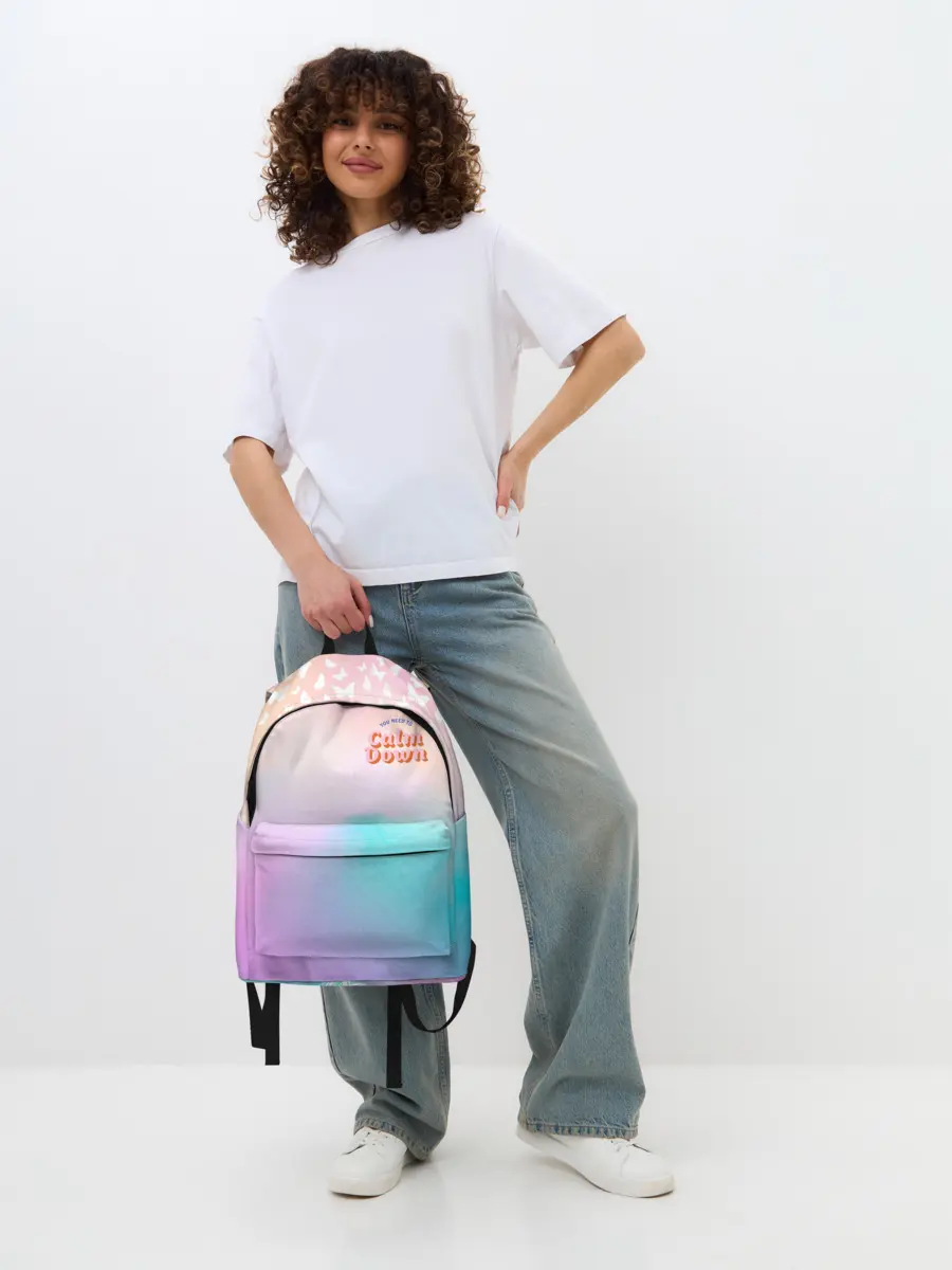 Рюкзак джинсовый / Calm Down