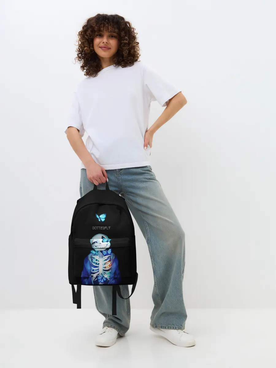 Рюкзак джинсовый / Undertale