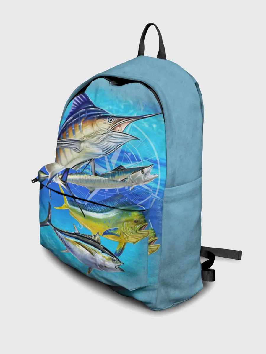 Рюкзак джинсовый / Marlin and other fish