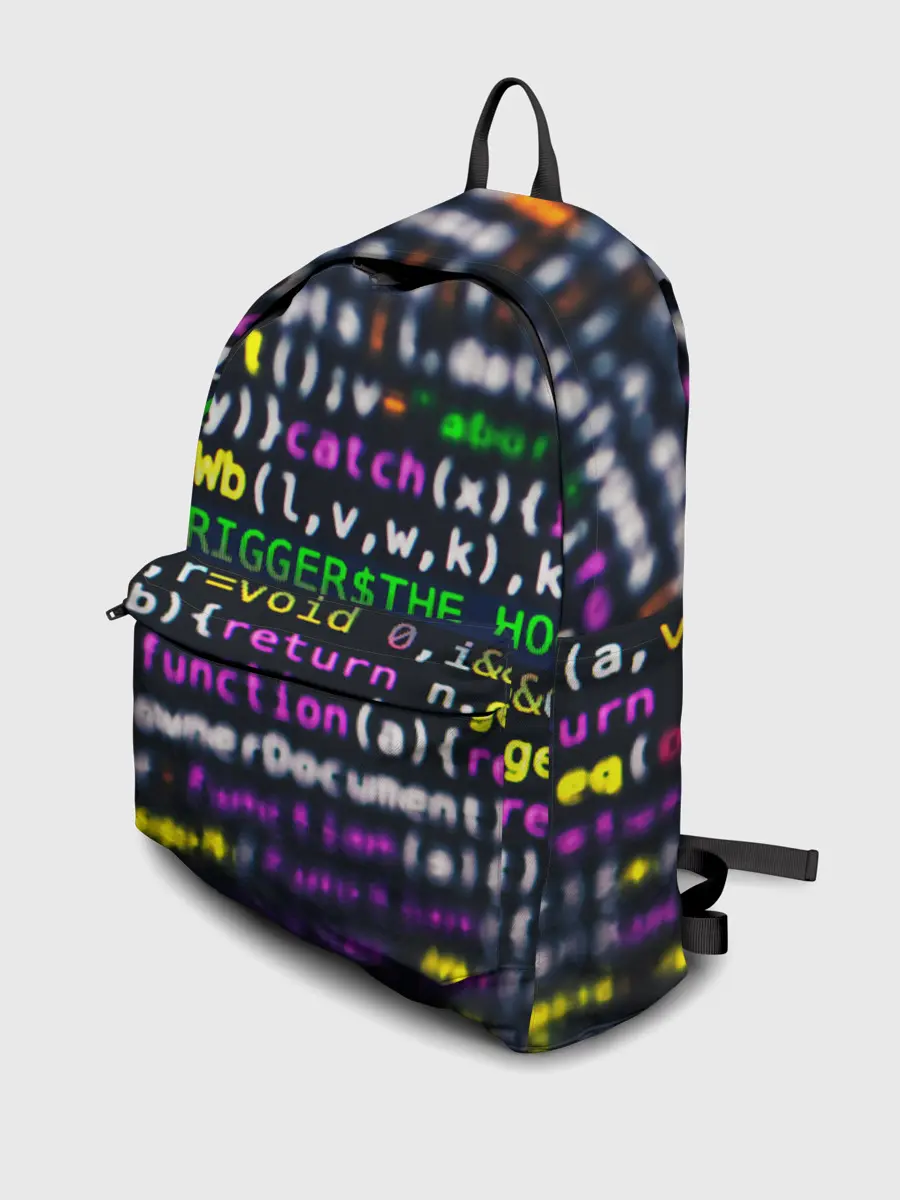 Рюкзак джинсовый / ПРОГРАММИРОВАНИЕ