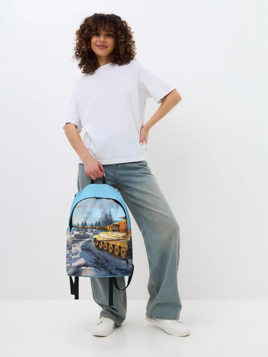 Рюкзак джинсовый / СОВЕТСКИЙ ТАНК