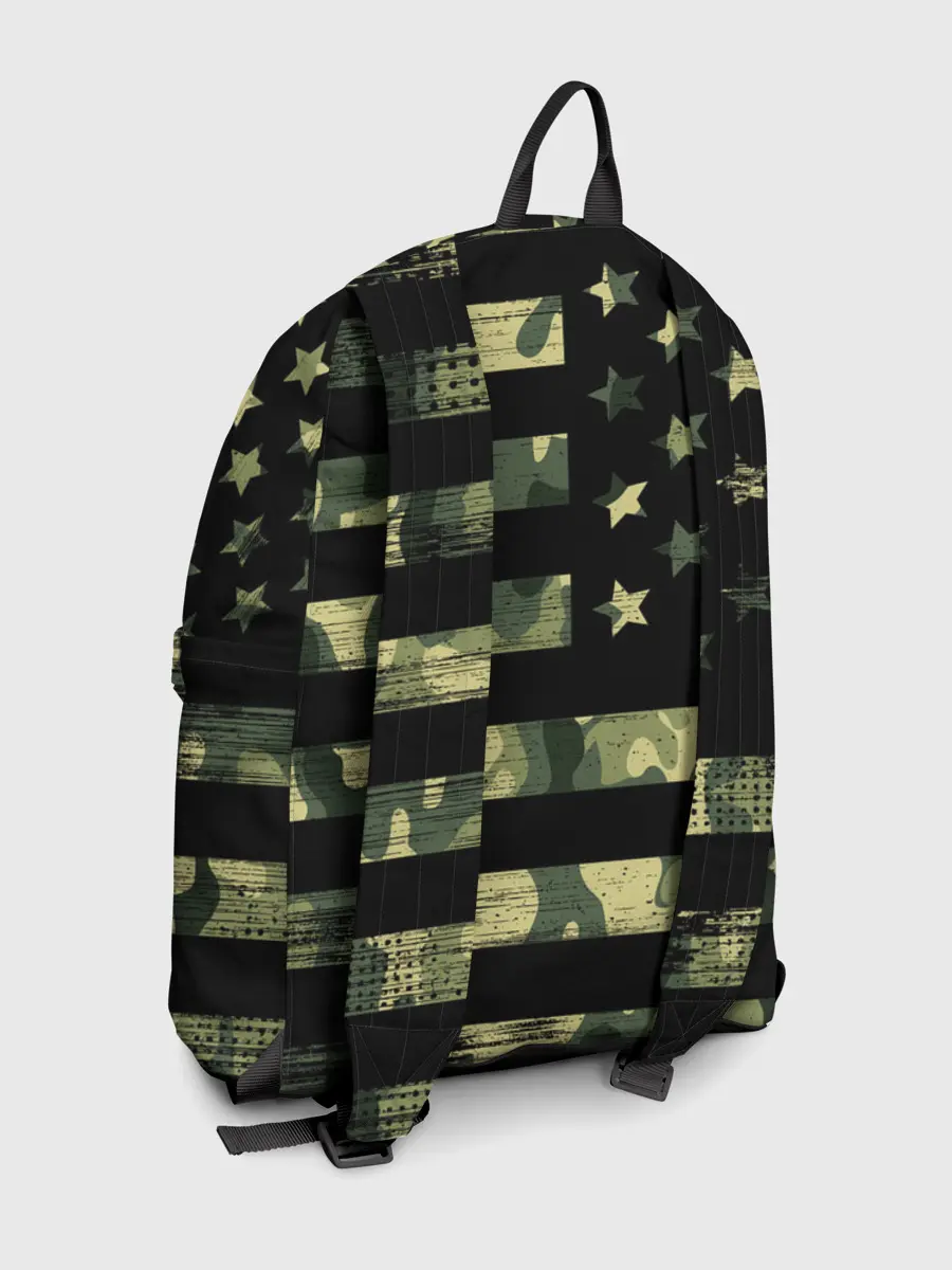 Рюкзак джинсовый / American Flag Camo
