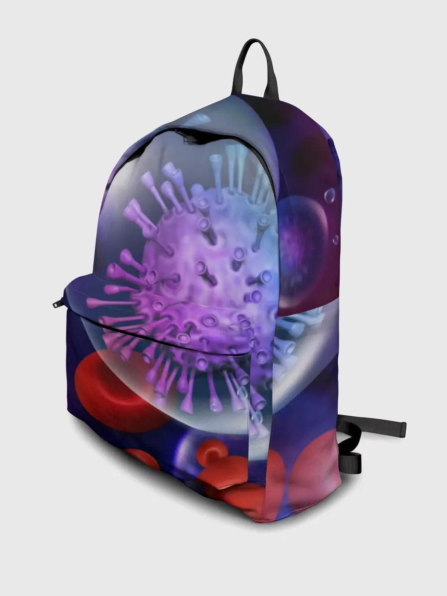 Рюкзак джинсовый / Лейкоциты и клетка