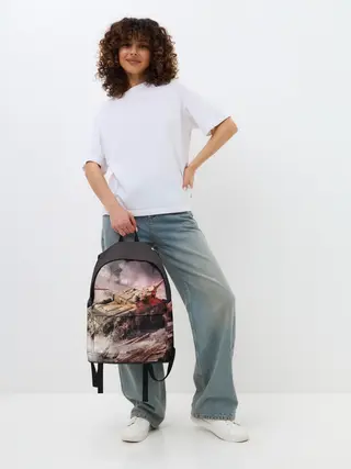 Рюкзак джинсовый / ТАНКИ