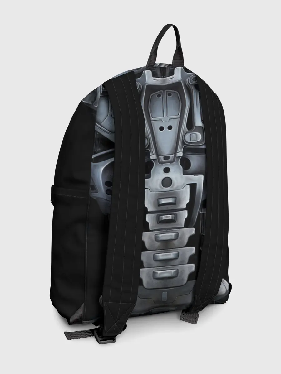 Рюкзак джинсовый / Терминатор т-800