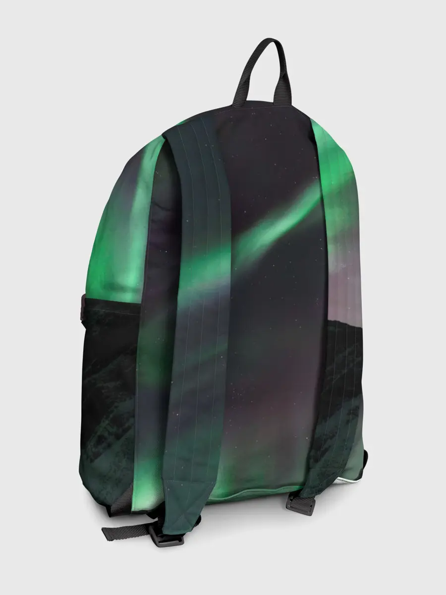 Рюкзак джинсовый / Северное сияние