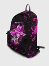 Рюкзак джинсовый / KILLER QUEEN розовые кляксы