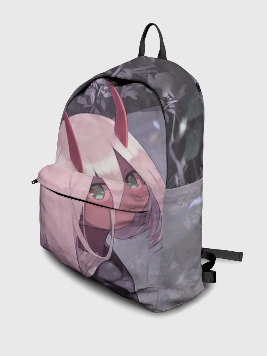 Рюкзак джинсовый / Ноль два арт серый