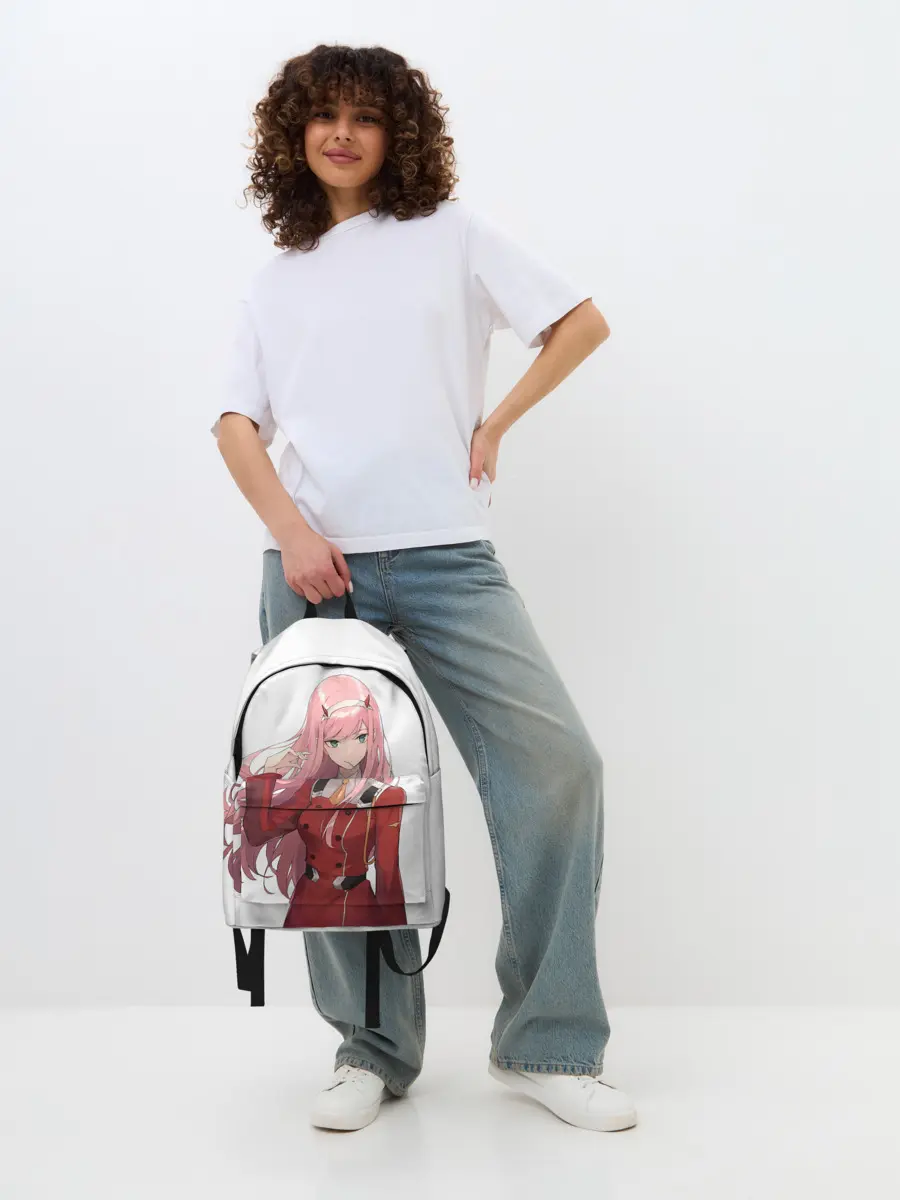 Рюкзак джинсовый / ноль два волосы