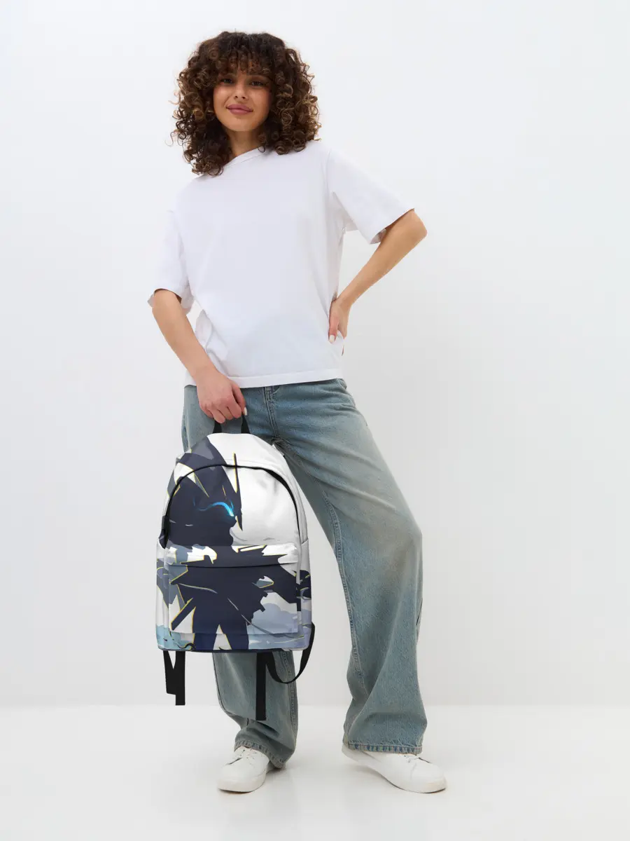 Рюкзак джинсовый / Darling абстрация