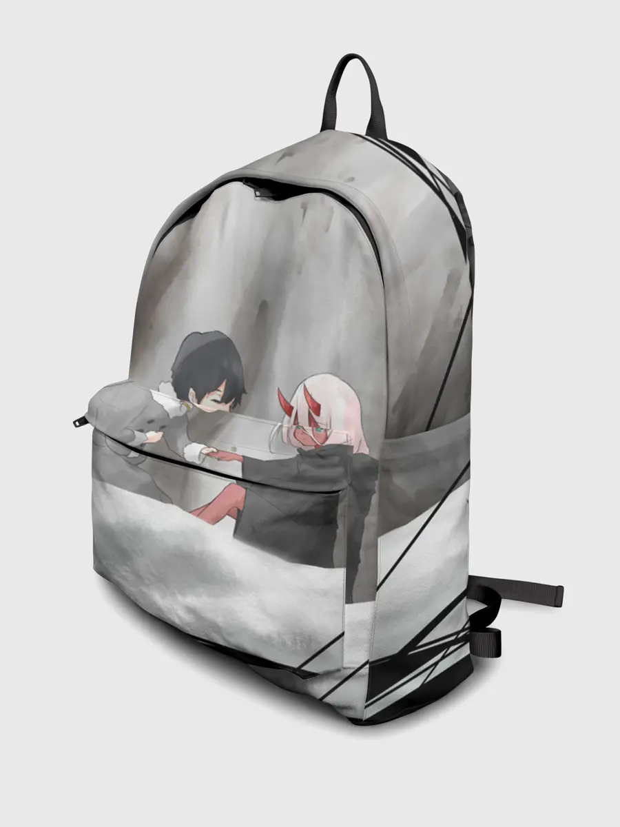 Рюкзак джинсовый / ноль два перевертыш