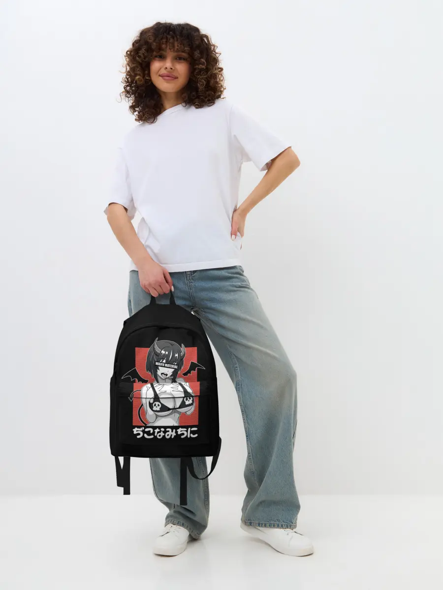 Рюкзак джинсовый / Waifu Material