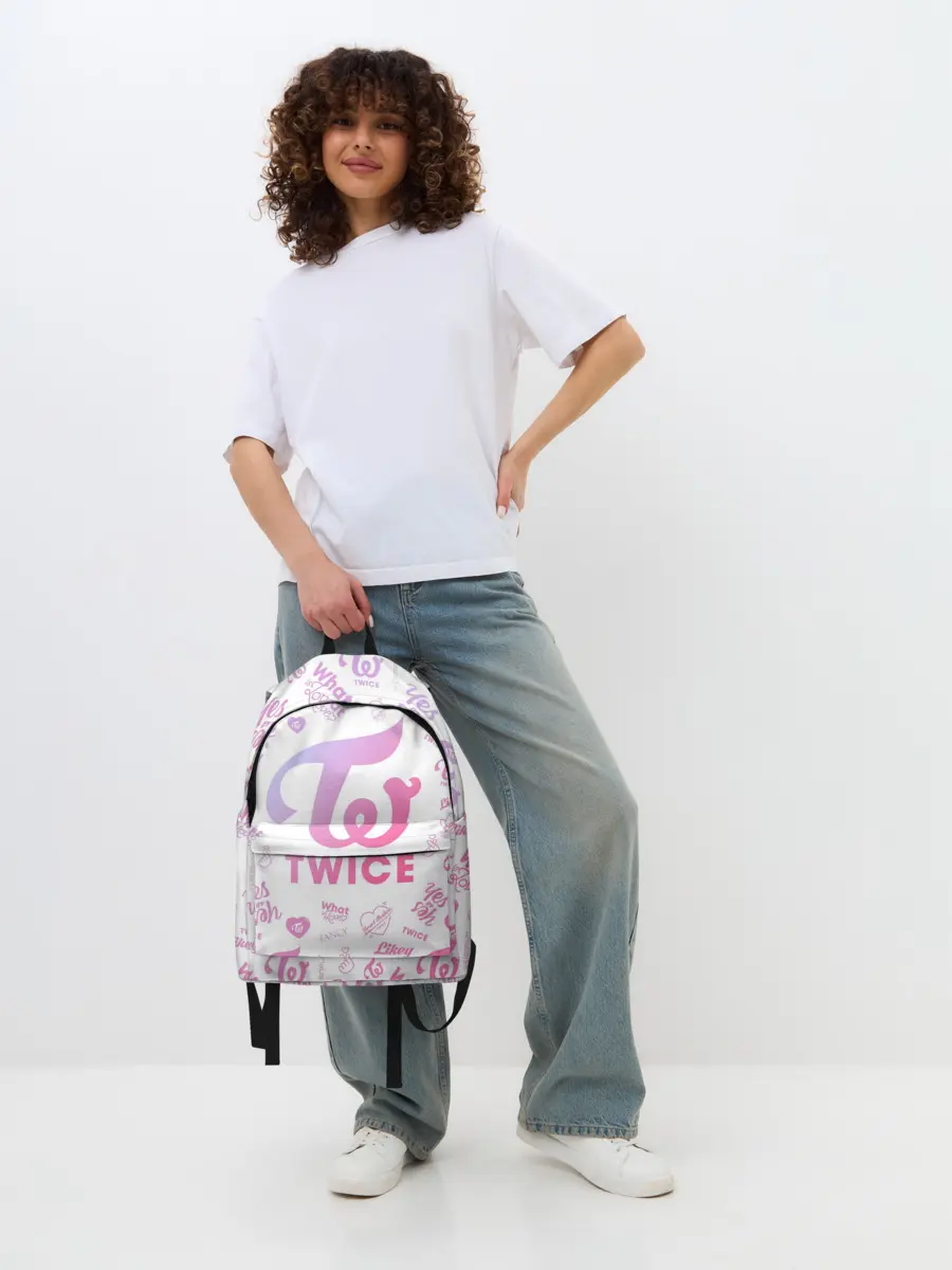 Рюкзак джинсовый / TWICE