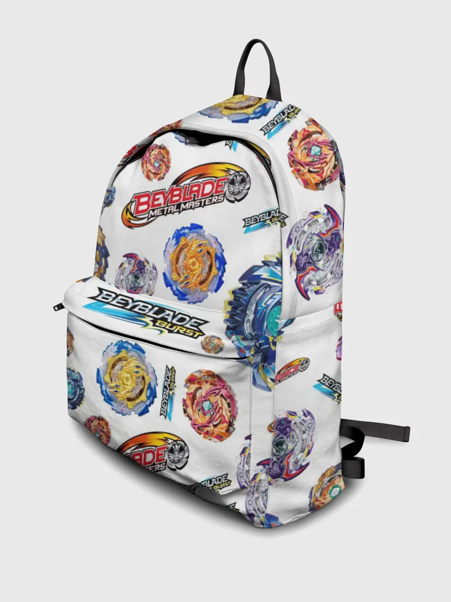 Рюкзак джинсовый / Бейблэйд паттерн