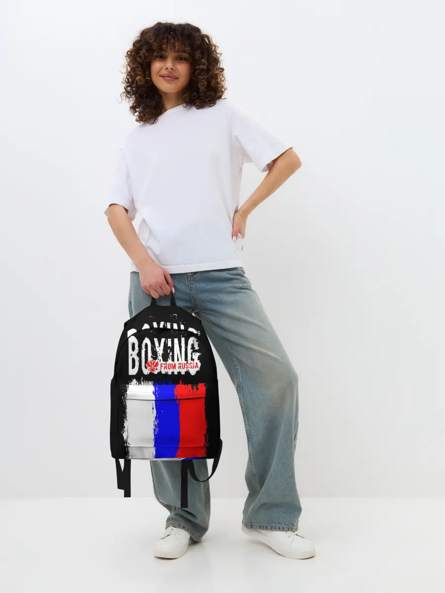 Рюкзак джинсовый / Boxing from Russia