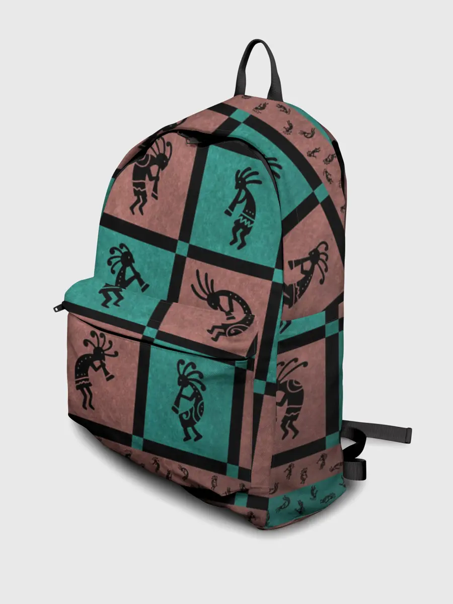 Рюкзак джинсовый / Кокопелли