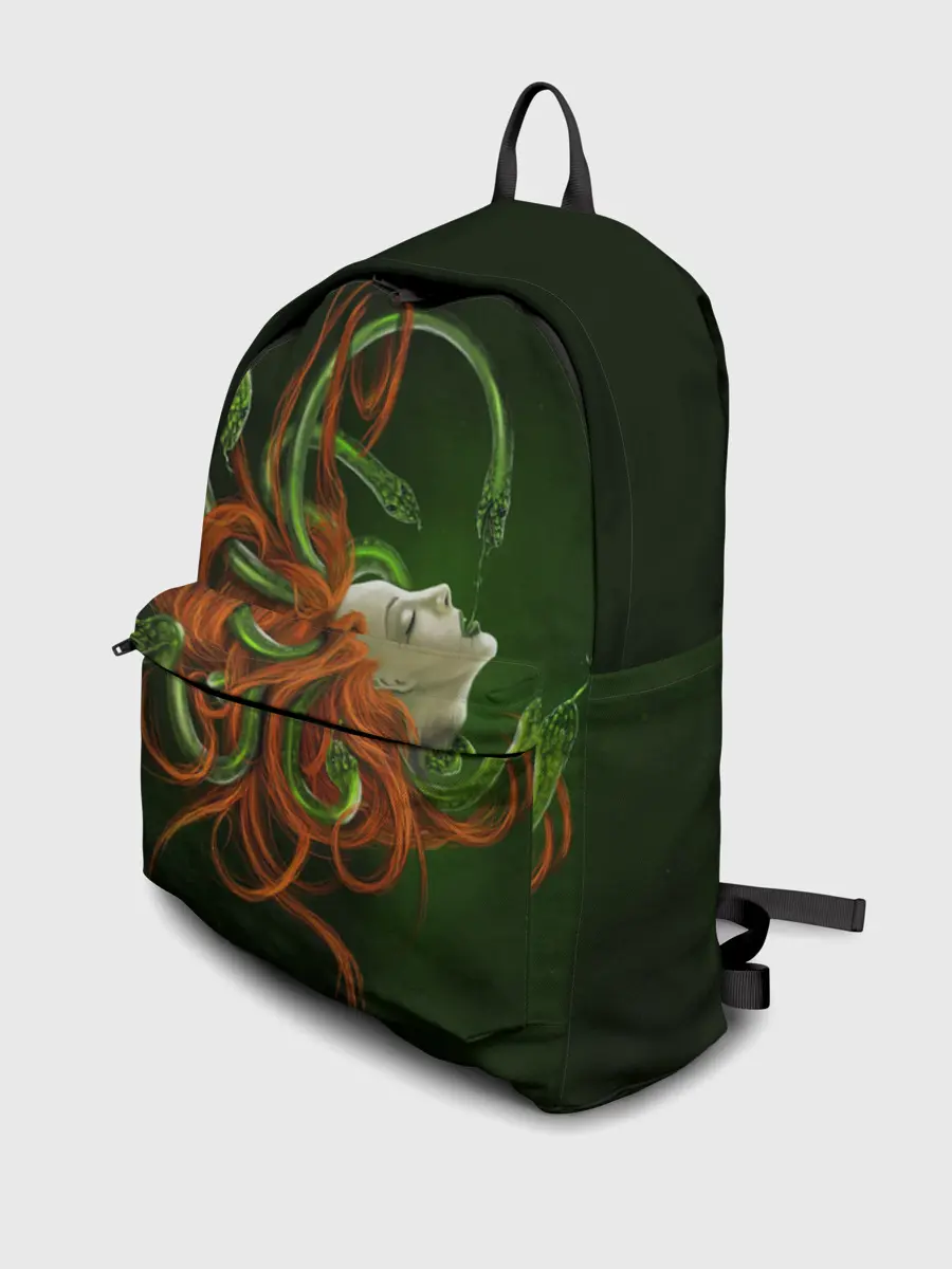 Рюкзак джинсовый / Медуза