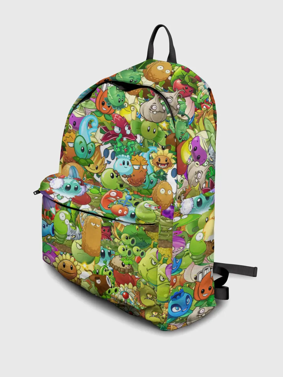 Рюкзак джинсовый / PLANTS VS ZOMBIES