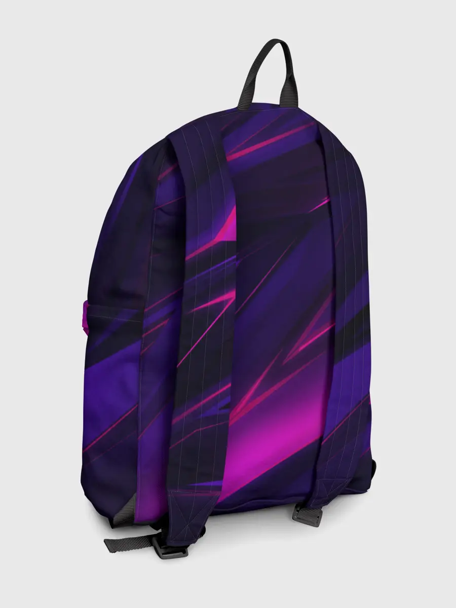 Рюкзак джинсовый / GEOMETRY STRIPES NEON