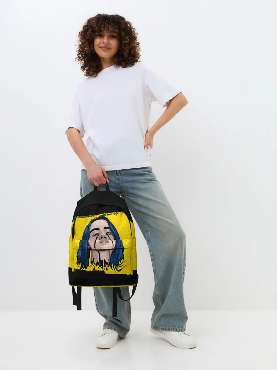 Рюкзак джинсовый / BILLIE EILISH