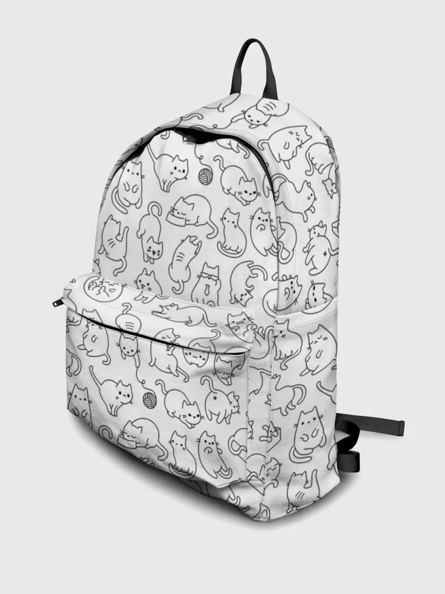 Рюкзак джинсовый / Такие Разные Котейки