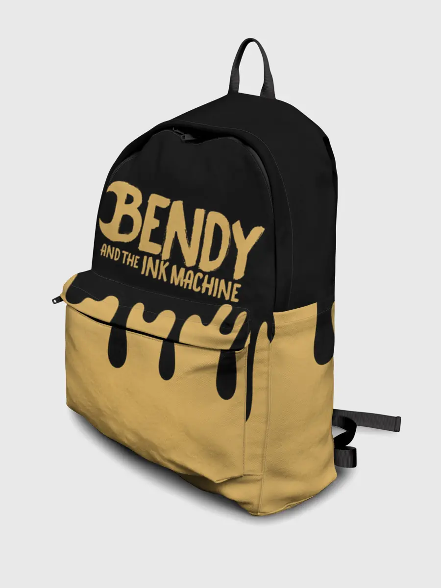 Рюкзак джинсовый / Bendy And The Ink Machine