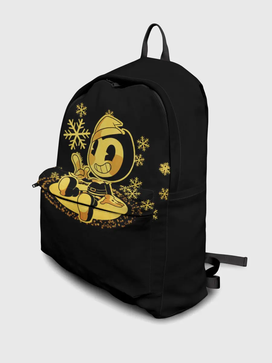 Рюкзак джинсовый / Bendy And The Ink Machine