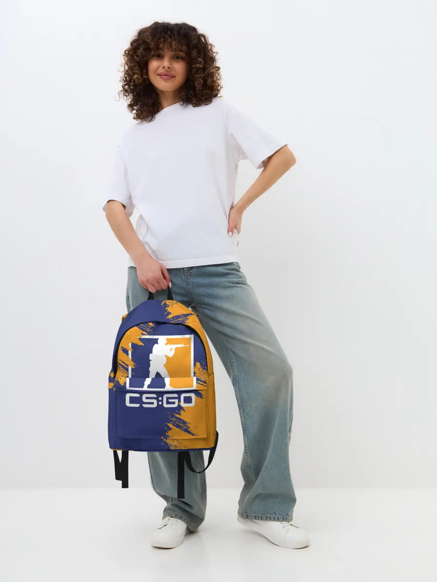 Рюкзак джинсовый / CS:GO