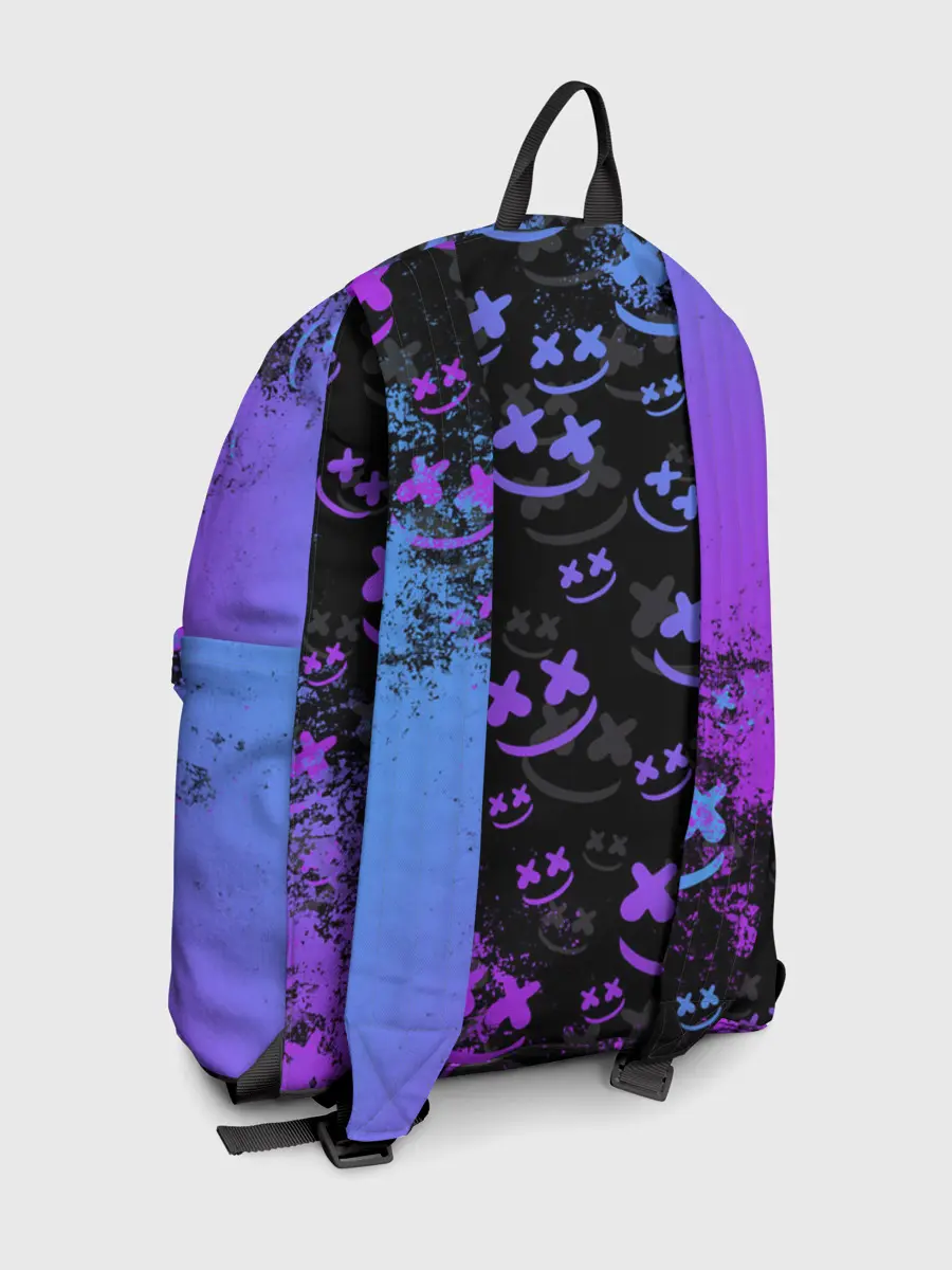 Рюкзак джинсовый / Marshmello