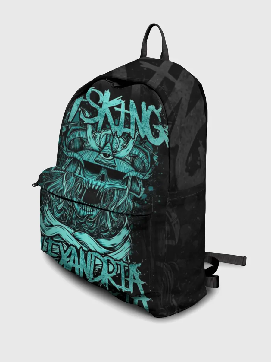 Рюкзак джинсовый / Asking Alexandria