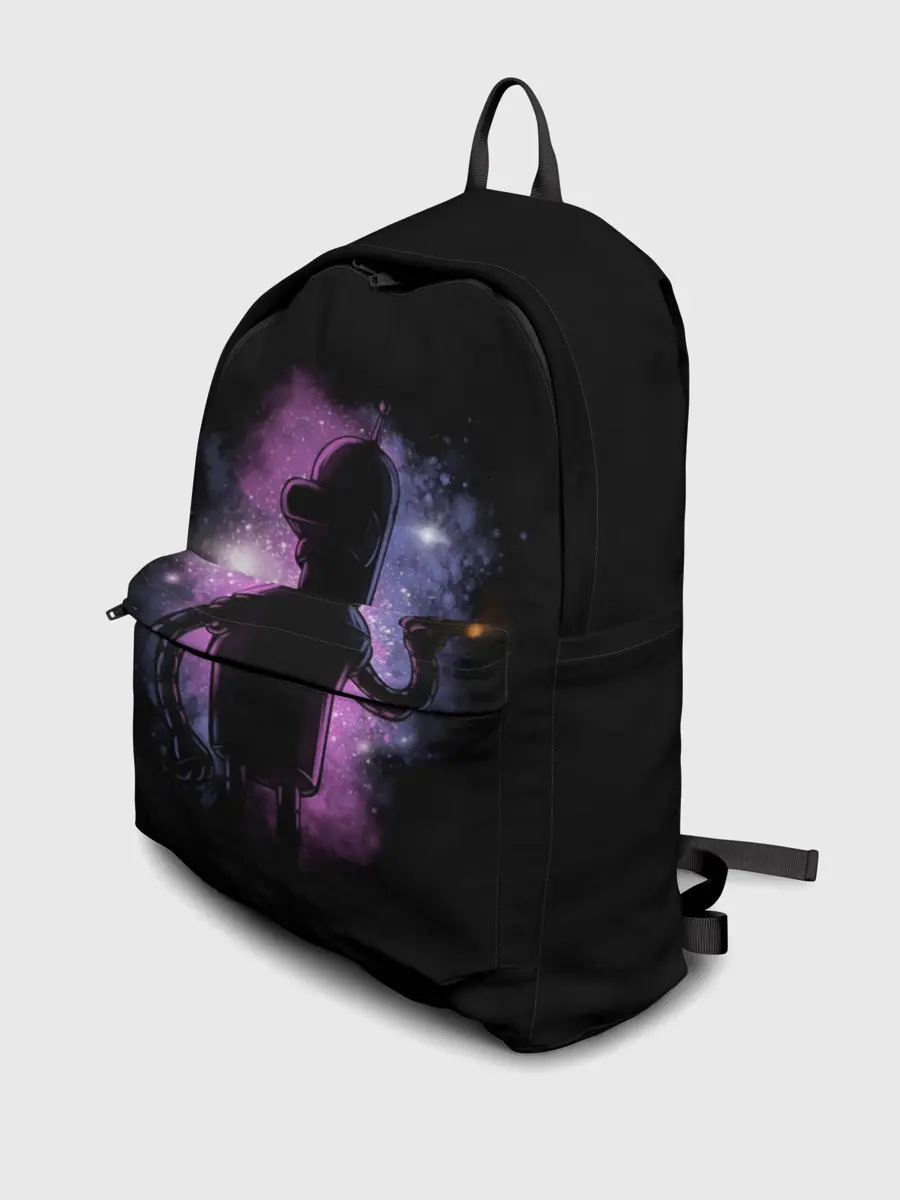 Рюкзак джинсовый / Futurama. Bender