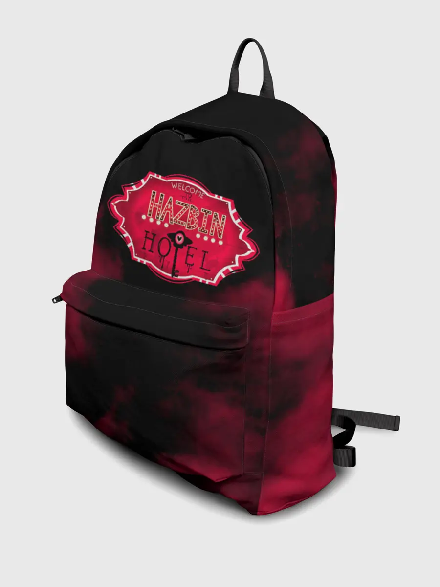 Рюкзак джинсовый / Hazbin Hotel