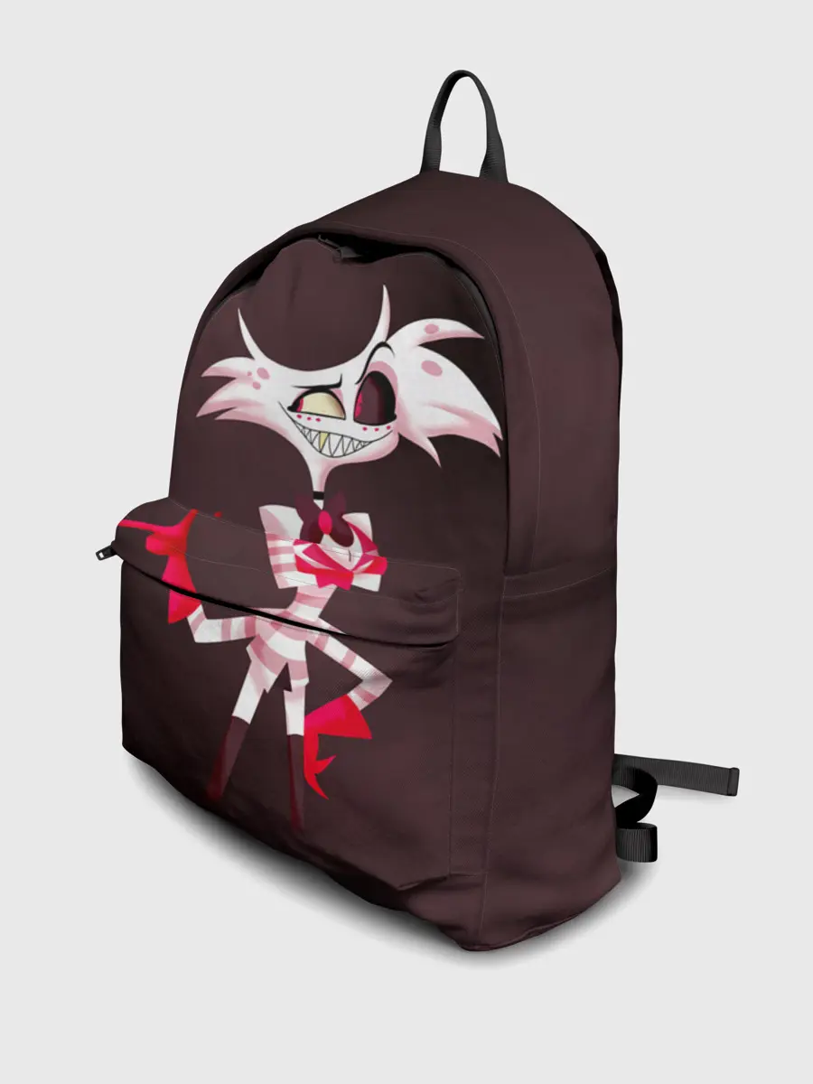 Рюкзак джинсовый / Hazbin Hotel