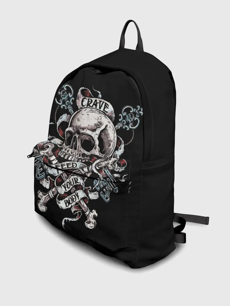 Рюкзак джинсовый / Crave Feed Your Body