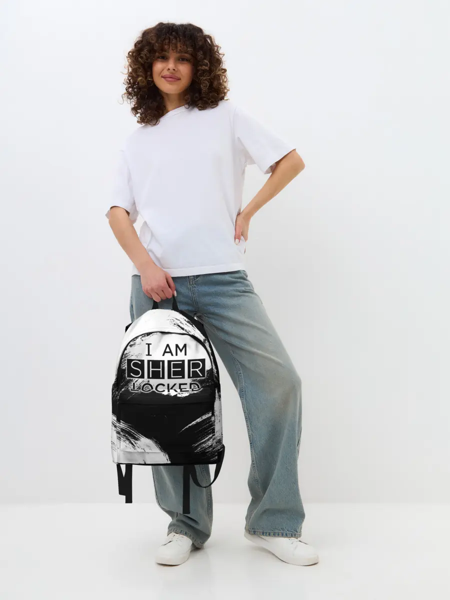 Рюкзак джинсовый / Sherlock