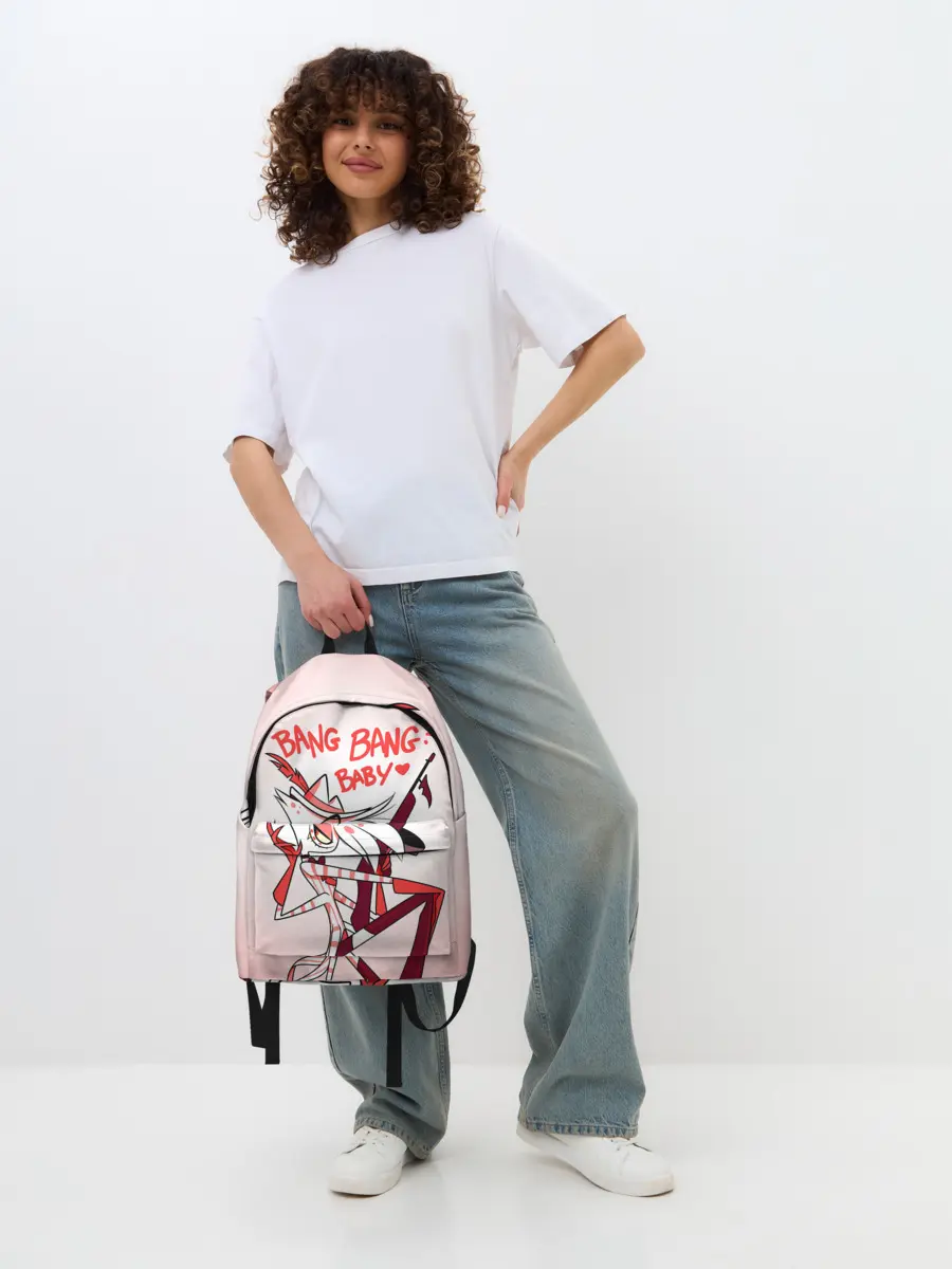 Рюкзак джинсовый / ОТЕЛЬ ХАЗБИН ЭНДЖЕЛ ДАСТ