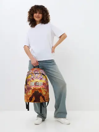 Рюкзак джинсовый / Пиз..ц : Вечный