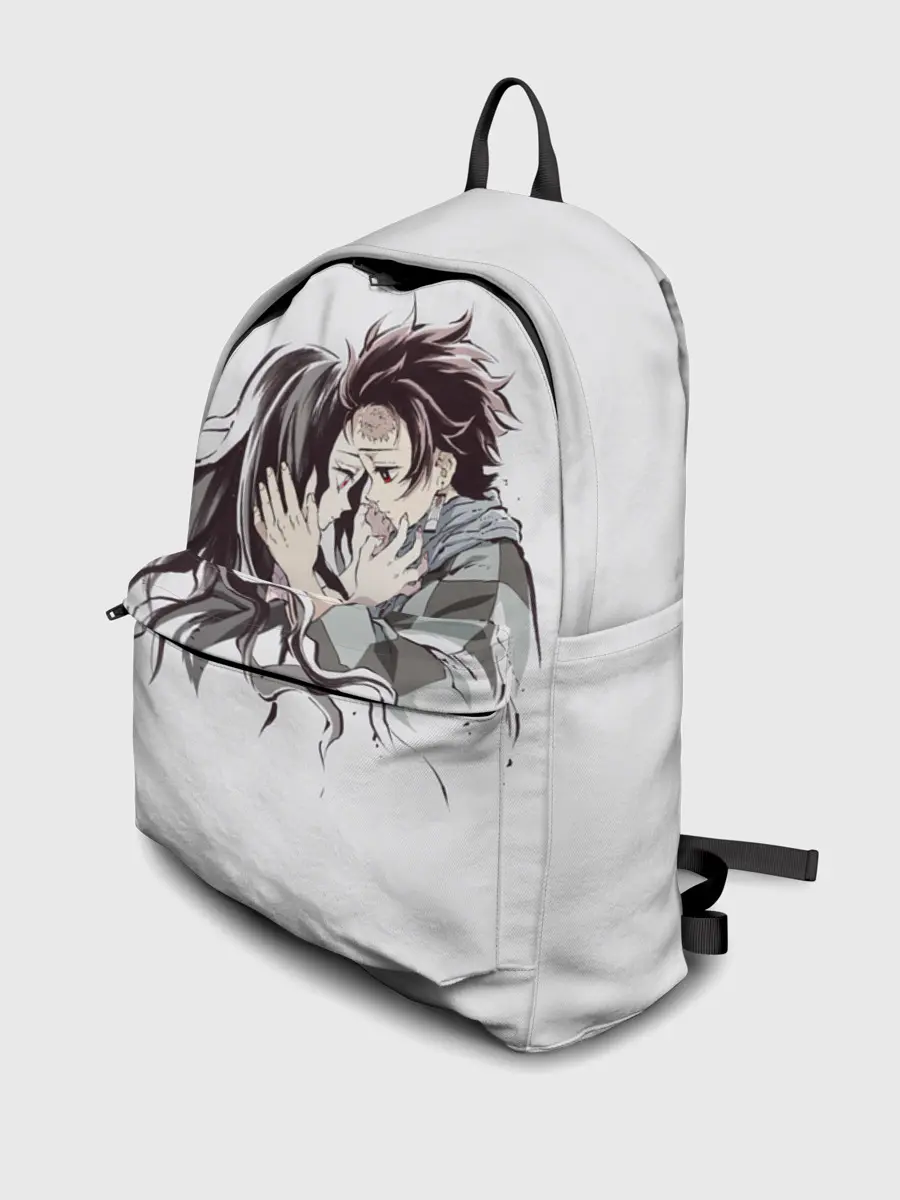 Рюкзак джинсовый / Kimetsu no Yaiba поцелуйчики