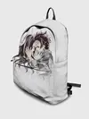 Рюкзак джинсовый / Kimetsu no Yaiba поцелуйчики