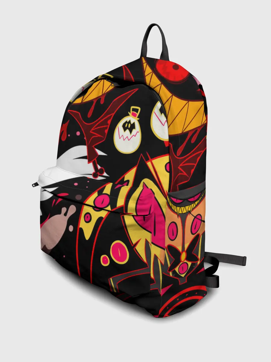 Рюкзак джинсовый / Hazbin Hotel