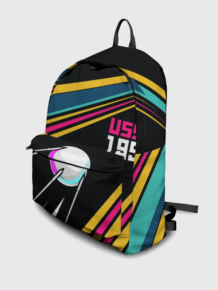 Рюкзак джинсовый / спутник СССР 1957