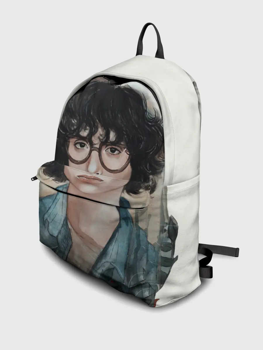 Рюкзак джинсовый / finn wolfhard