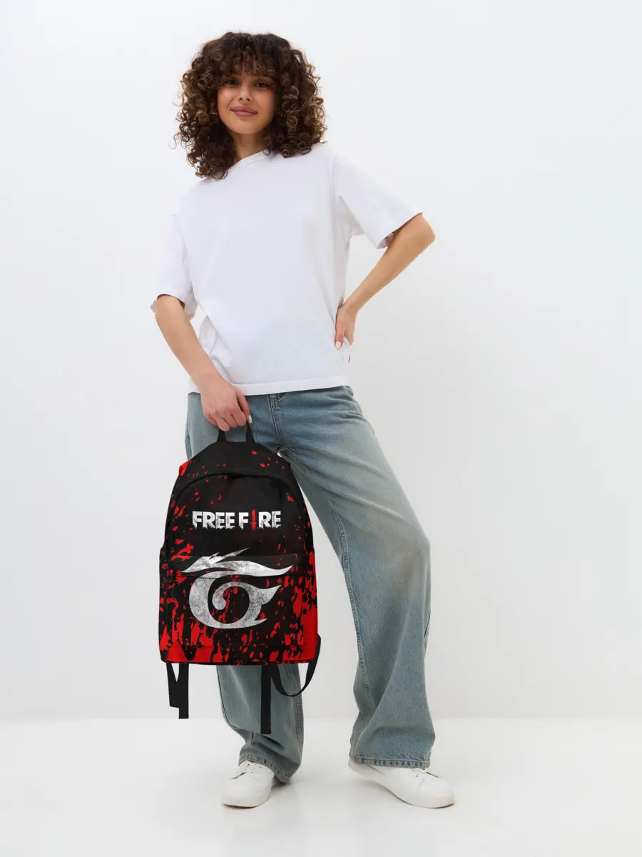 Рюкзак джинсовый / GARENA FREE FIRE