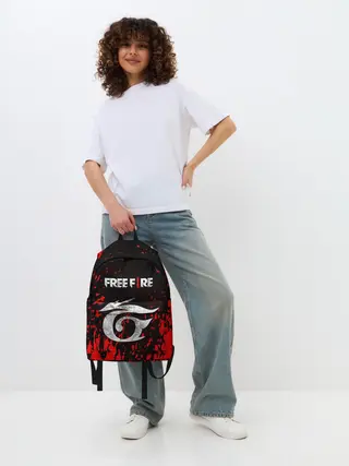 Рюкзак джинсовый / GARENA FREE FIRE