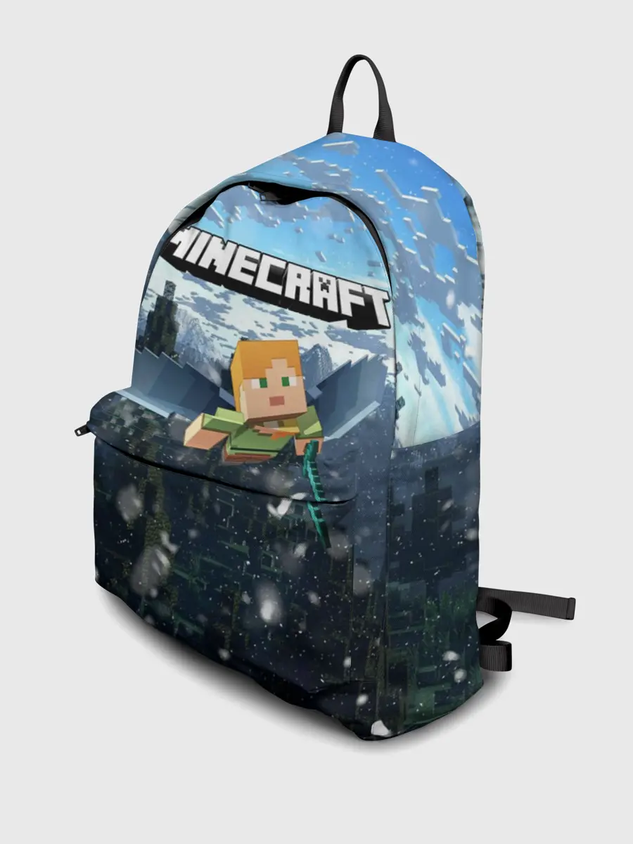 Рюкзак джинсовый / Minecraft / Майнкрафт