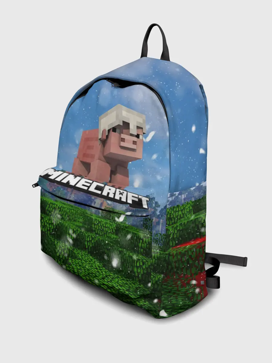 Рюкзак джинсовый / Minecraft / Майнкрафт